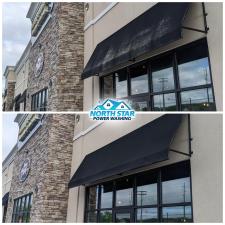 Awning cleaning cinder bar